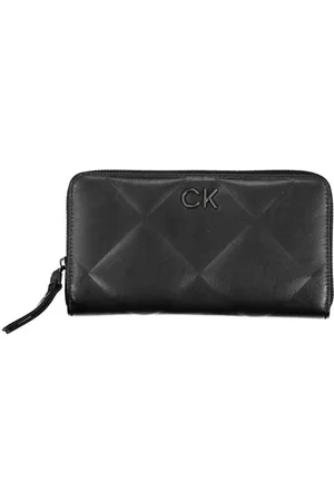 Calvin Klein Akcesoria, Kobieta, Czarny, ONE SIZE, Poliester, Portfel poliestrowy