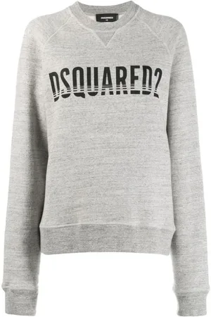 Dsquared2 Bluzy, Kobieta, Szary, M, Bluza dresowa