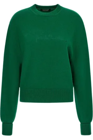 Roberto Cavalli Swetry, Kobieta, Zielony, XS, Zielony Sweter Z Dzianiny