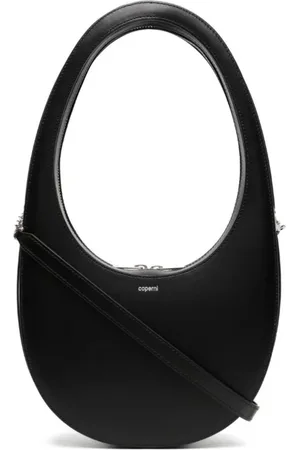 COPERNI Torebki, Kobieta, Czarny, ONE SIZE, Skóra, Skórzana torba na ramię