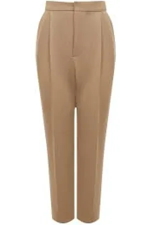 Marni Spodnie, Kobieta, brązowy, XS, Bawełna, Stylowe spodnie slim-fit