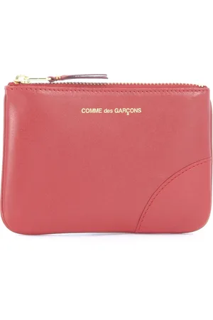 Comme des Garçons Akcesoria, unisex, Czerwony, ONE SIZE, Skóra, Portfel Bustina