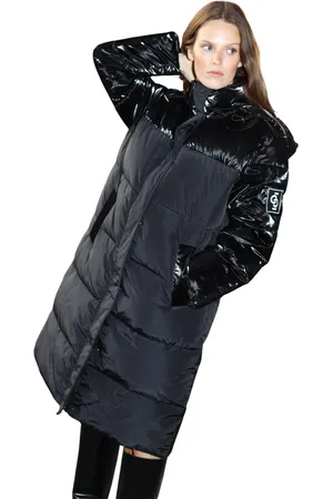Crās Płaszcze, Kobieta, Czarny, L, Cami Puffer Jacket