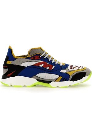 Marni Buty, Mężczyzna, Wielobarwność, 40 EU, Skóra, Wielokolorowe sneakersy