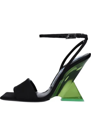 The Attico Buty, Kobieta, Czarny, 36 EU, Sandały Czarne