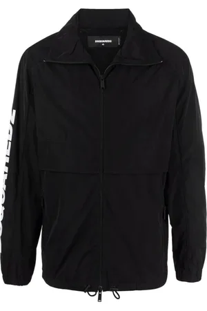 Dsquared2 Kurtki, Mężczyzna, Czarny, M, Poliester, Sportsjacket