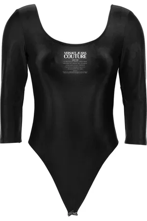 VERSACE Koszulki, Kobieta, Czarny, L, Top Czarny