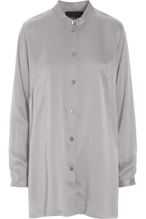 Bitte Kai Rand Bluzki, Kobieta, Szary, M, Jedwabna Koszula Shiruku Opal Grey