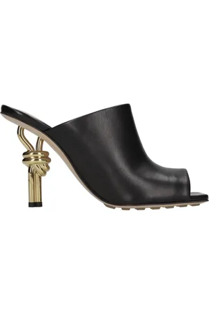 Bottega Veneta Buty, Kobieta, Czarny, 40 EU, Sandały Czarne