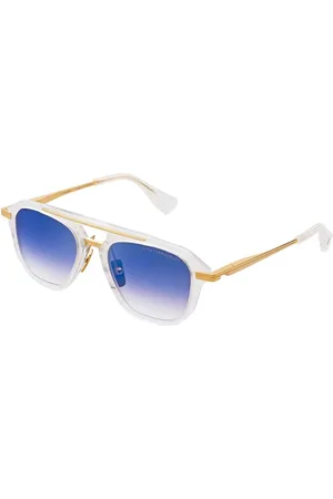 DITA EYEWEAR Akcesoria, unisex, Biały, ONE SIZE, Okulary przeciwsłoneczne Swirl z gradientowymi szkłami