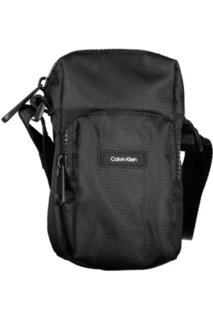 Calvin Klein Torebki, Mężczyzna, Czarny, ONE SIZE, Poliester, Poliestrowa Torba na Ramię