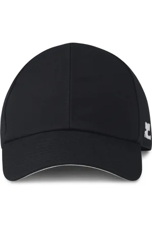 Courrèges Akcesoria, Kobieta, Czarny, M, Bawełna, Signature AC Cotton Cap