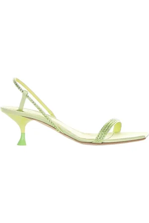 3Juin Buty, Kobieta, Zielony, 37 1/2 EU, Sandały