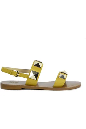 Bibi Lou Buty, Kobieta, Żółty, 38 EU, Płaskie Sandały