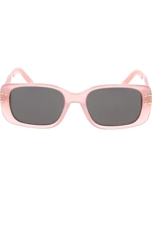 Dior Akcesoria, Kobieta, Różowy, ONE SIZE, Stylowe okulary przeciwsłoneczne o unikalnym designie