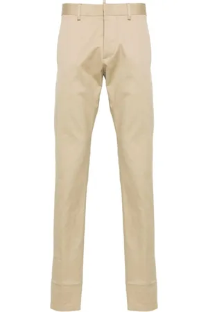 Dsquared2 Spodnie, Mężczyzna, Beżowy, S, Bawełna, Spodnie Cool Guy
