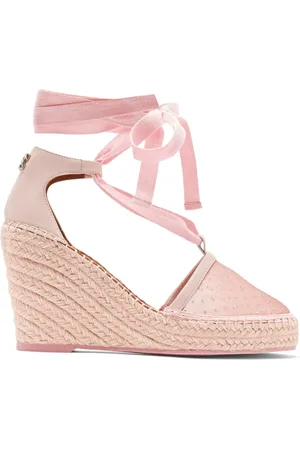 Casadei Buty, Kobieta, Różowy, 38 EU, Espadryle na koturnie
