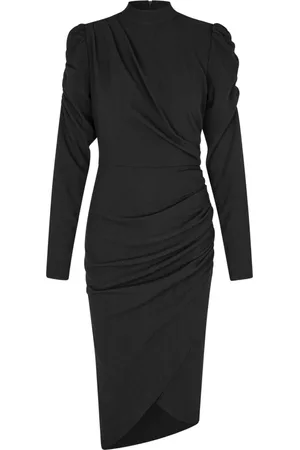 Crās Sukienki, Kobieta, Czarny, 2XL, Denver Dress