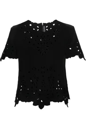 ERMANNO SCERVINO Bluzki, Kobieta, Czarny, M, Top