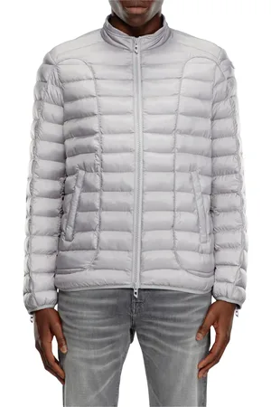 Diesel Kurtki, Mężczyzna, Biały, L, Denim, Stylowe Jeansyy Denimowe