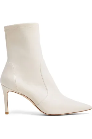 Stuart Weitzman Buty, Kobieta, Beżowy, 39 1/2 EU, Stuart 85 Stretch Bootie