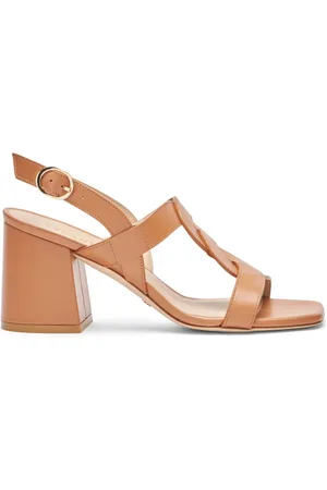 Stuart Weitzman Buty, Kobieta, brązowy, 36 EU, Skóra, Sandały z plecionymi paskami