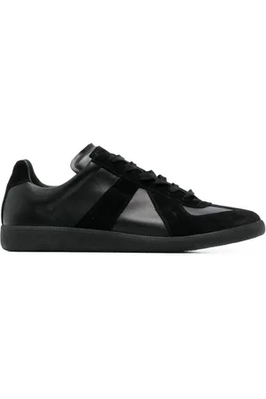Maison Margiela Buty, Mężczyzna, Czarny, 40 EU, Skóra, Replica Sneakers