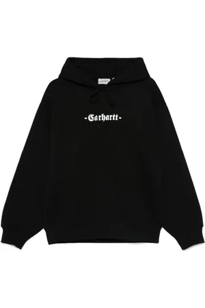 Carhartt Bluzy, Mężczyzna, Czarny, S, Bawełna, Bluza z kapturem Hooded Hits