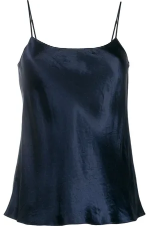 Vince Koszulki, Kobieta, Niebieski, S, Sleeveless Tops
