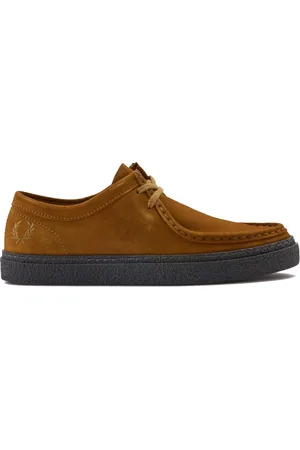 Fred Perry Buty, Mężczyzna, brązowy, 43 EU, Zamsz, Sznurowane buty Dawson Moc Toe