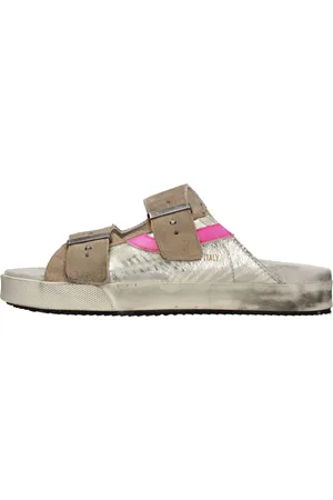 Hidnander Buty, Kobieta, Żółty, 37 EU, Zamsz, Sandały Złote