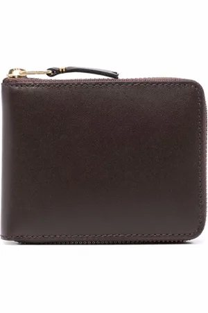 Comme des Garçons Akcesoria, unisex, brązowy, ONE SIZE, Skóra, Brązowy Skórzany Portfel Linia Klasyczna