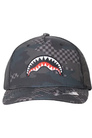 Sprayground Akcesoria, Mężczyzna, Szary, ONE SIZE, Bawełna, Czapka 3 AM Grey