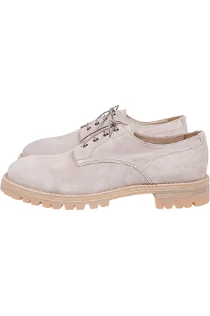 ELEVENTY Buty, Mężczyzna, Beżowy, 42 EU, Zamsz, Oksfordki z zamszu