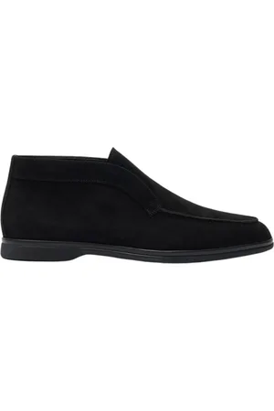 Scarosso Buty, Mężczyzna, Czarny, 45 EU, Zamsz, Czarny zamsz