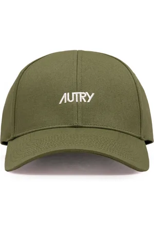 Autry Akcesoria, unisex, Zielony, ONE SIZE, Zielony Bawełniany Kapelusz Baseballowy