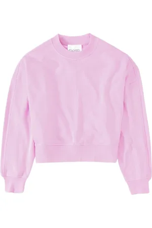 Closed Bluzy, Kobieta, Różowy, L, Bawełna, Krótka bluza dresowa