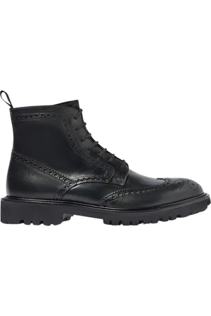 Scarosso Buty, Mężczyzna, Czarny, 42 EU, Skóra, Thomas Lace-up Boot