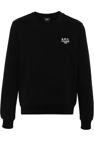 A.P.C. Bluzy, Mężczyzna, Czarny, S, Czarny Sweter Męski