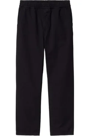 Carhartt Spodnie, Mężczyzna, Czarny, S, Bawełna, Spodnie Flint