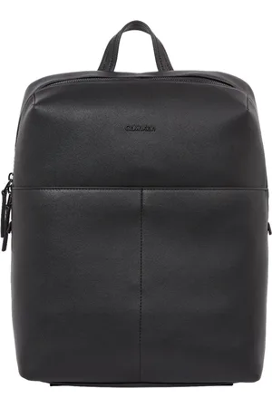 Calvin Klein Torebki, Mężczyzna, Czarny, ONE SIZE, Clean Essential Squared Backpack
