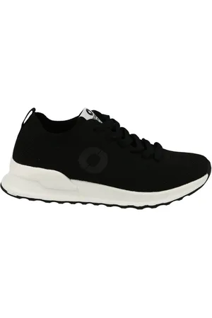 ECOALF Buty, Mężczyzna, Czarny, 44 EU, Casualowe Czarne Tekstylne Sneakersy