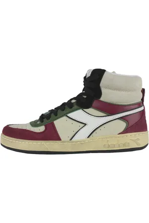 Diadora Buty, Mężczyzna, Wielobarwność, 42 EU, Skóra, Magic Basket Mid Legacy Sneakers