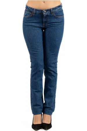 FAY Jeansy, Kobieta, Niebieski, W30, Bawełna, Jeansyy Slim-fit