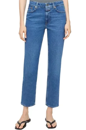Closed Jeansy, Kobieta, Niebieski, W27, Denim, Eco Denim Jeansy