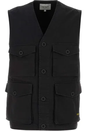 Carhartt Kurtki, Mężczyzna, Czarny, M, Bawełna, Unity Vest