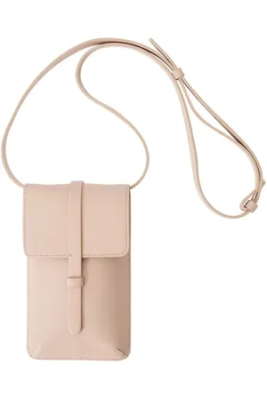 Inès de la Fressange Torebki, Kobieta, Różowy, ONE SIZE, Skóra, Leonore Smartphone Torba