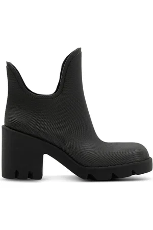 Burberry Buty, Kobieta, Czarny, 40 EU, Skóra, Botki na obcasie