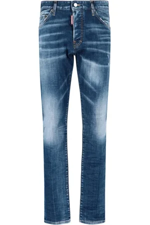 Dsquared2 Jeansy, Mężczyzna, Niebieski, XL, Bawełna, Cool Guy Jeansy