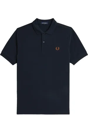Fred Perry Koszulki, Mężczyzna, Niebieski, 2XL, Bawełna, Slim Fit Plain Polo